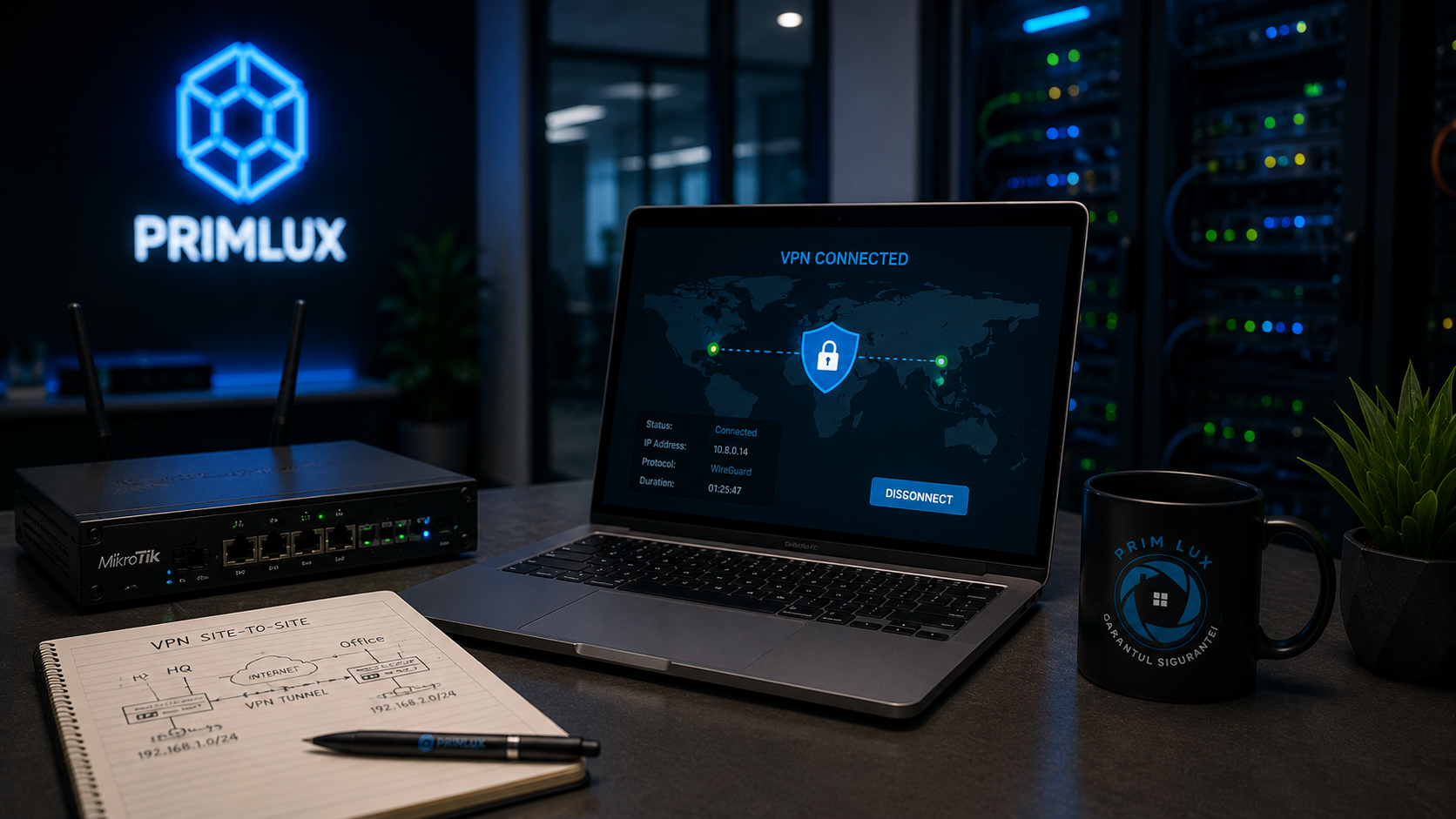 VPN pentru angajații care lucrează de acasă
